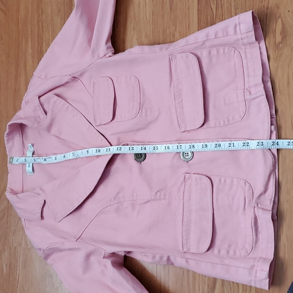 Coral Jean Jacket EUC - Picture 7 of 9